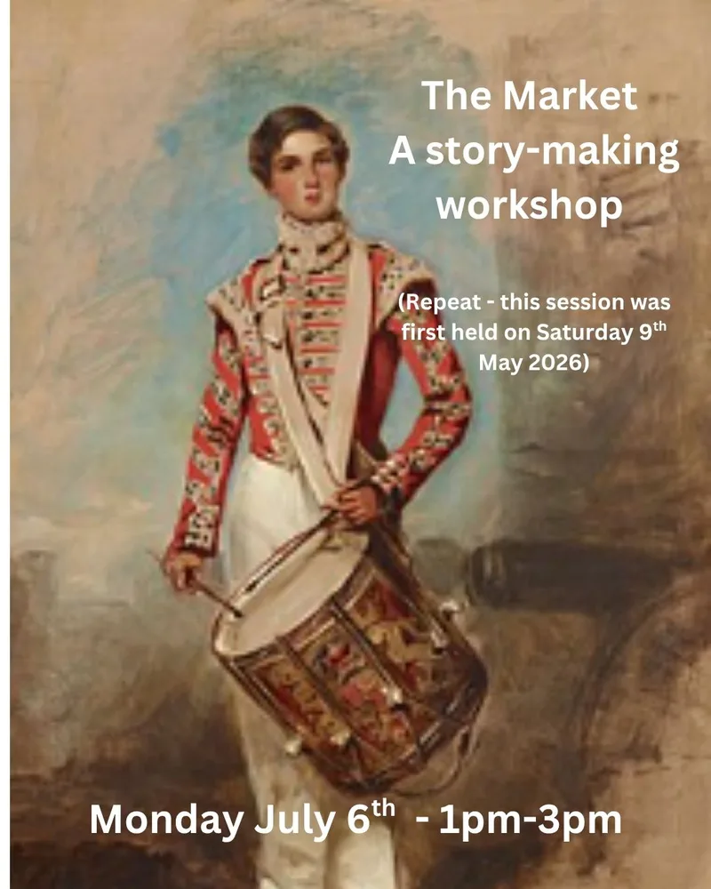 THE MARKET - NON-WRITING WORKSHOP - 6.7.26 - 1pm-3pm